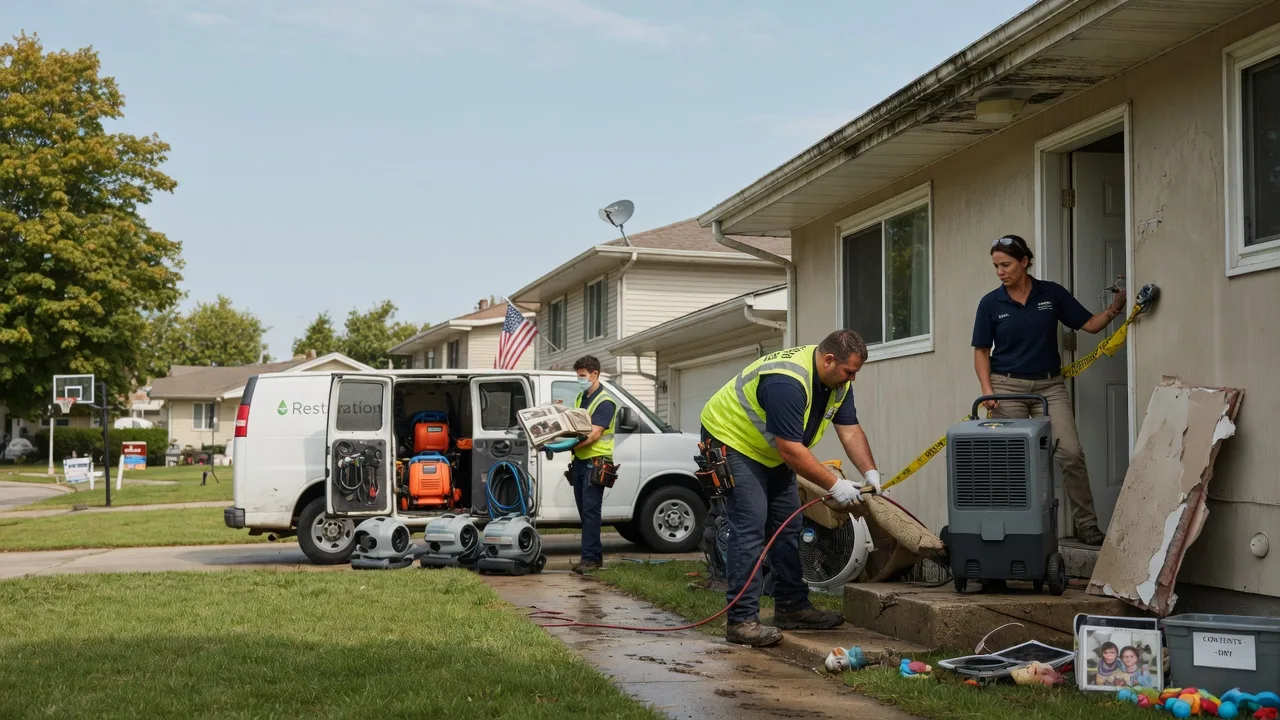 Water Damage Restoration in Tow, TX near me
